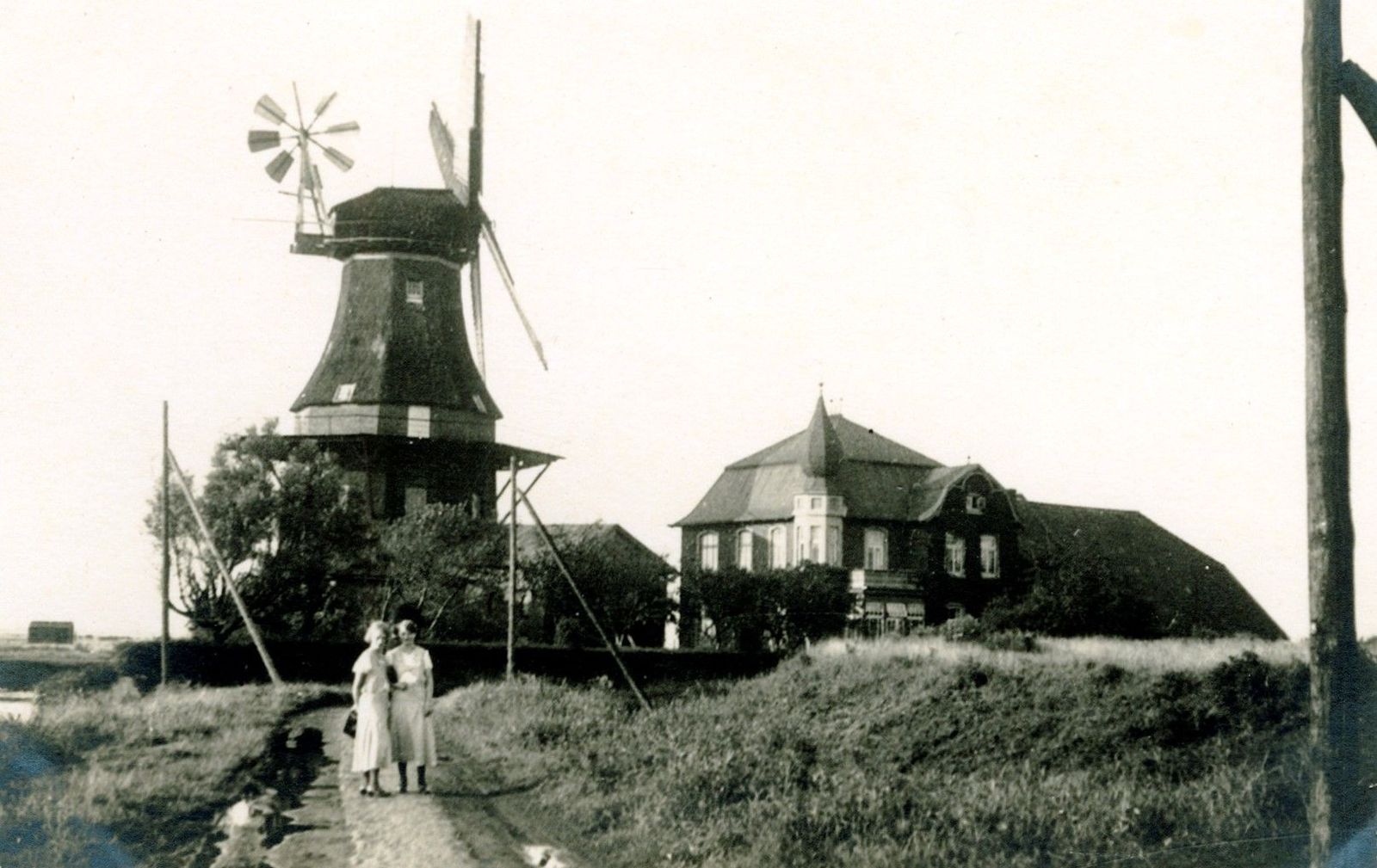 Historische Aufnahme der Mühle Zeldenrust